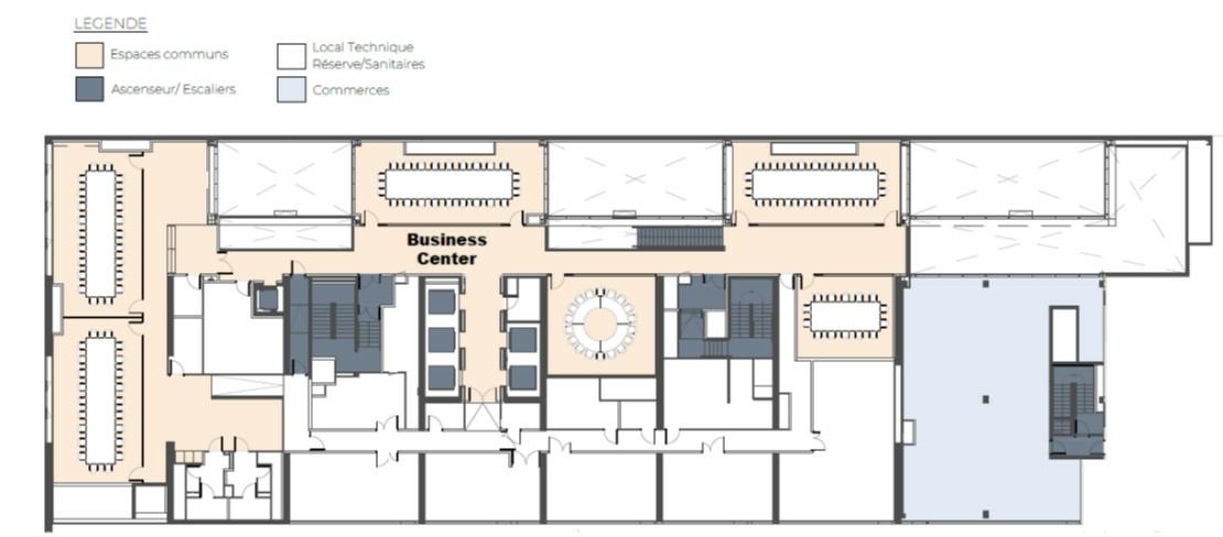 Bureau Paris 19137m² Location bureau Paris OLBUR2422225 14